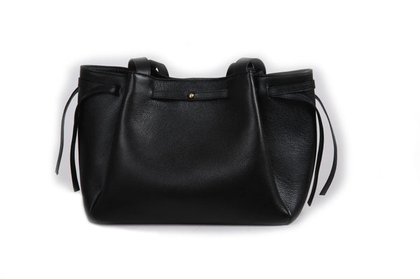 CARRYALL BLACK TOTE BAG
