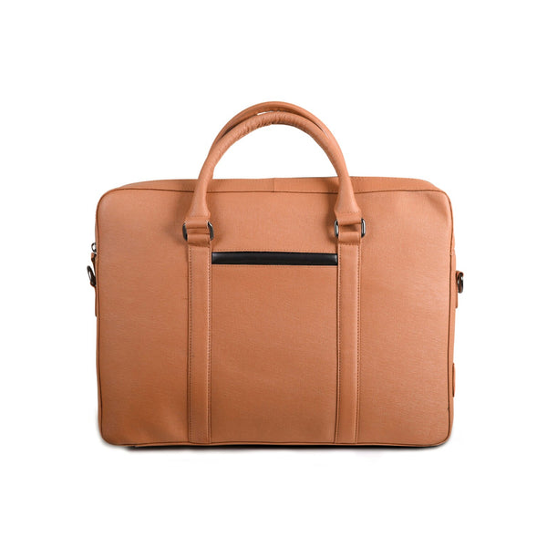 Stylish Leather Laptop Briefcase Bag for Men – Slim, Professional & Travel-Ready"