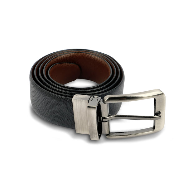 ARTRUED Leather Reversible Black Belt – Premium Quality for Style & Comfort