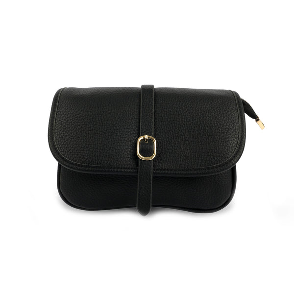 Vegan black hand bag